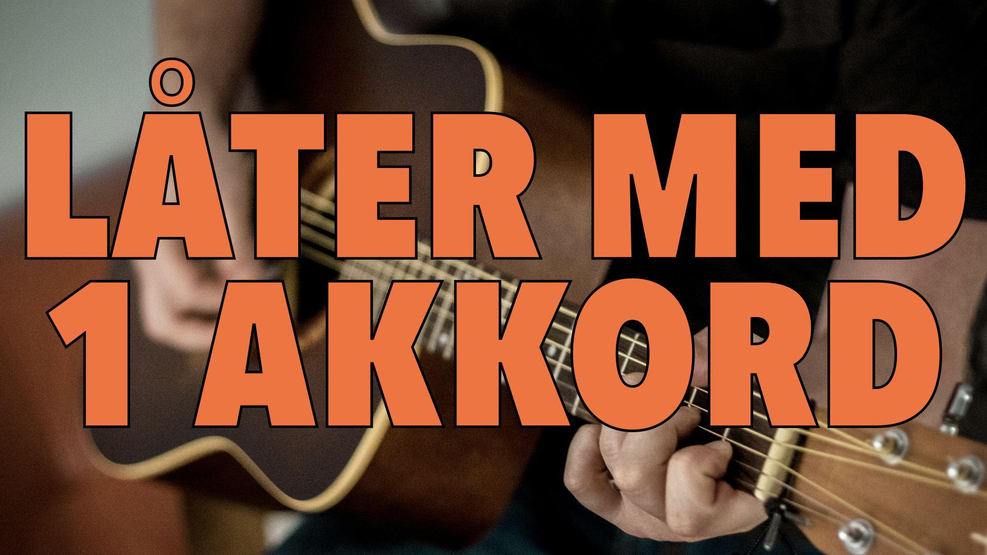 Låter med 1 akkord