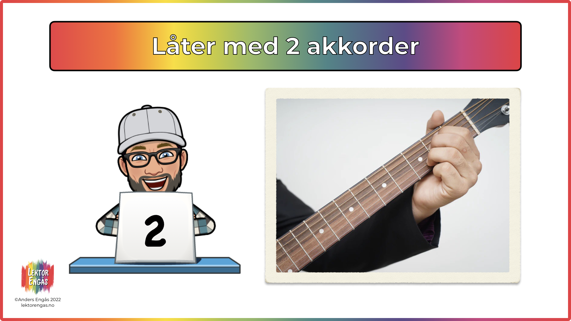 Låter med 2 akkorder