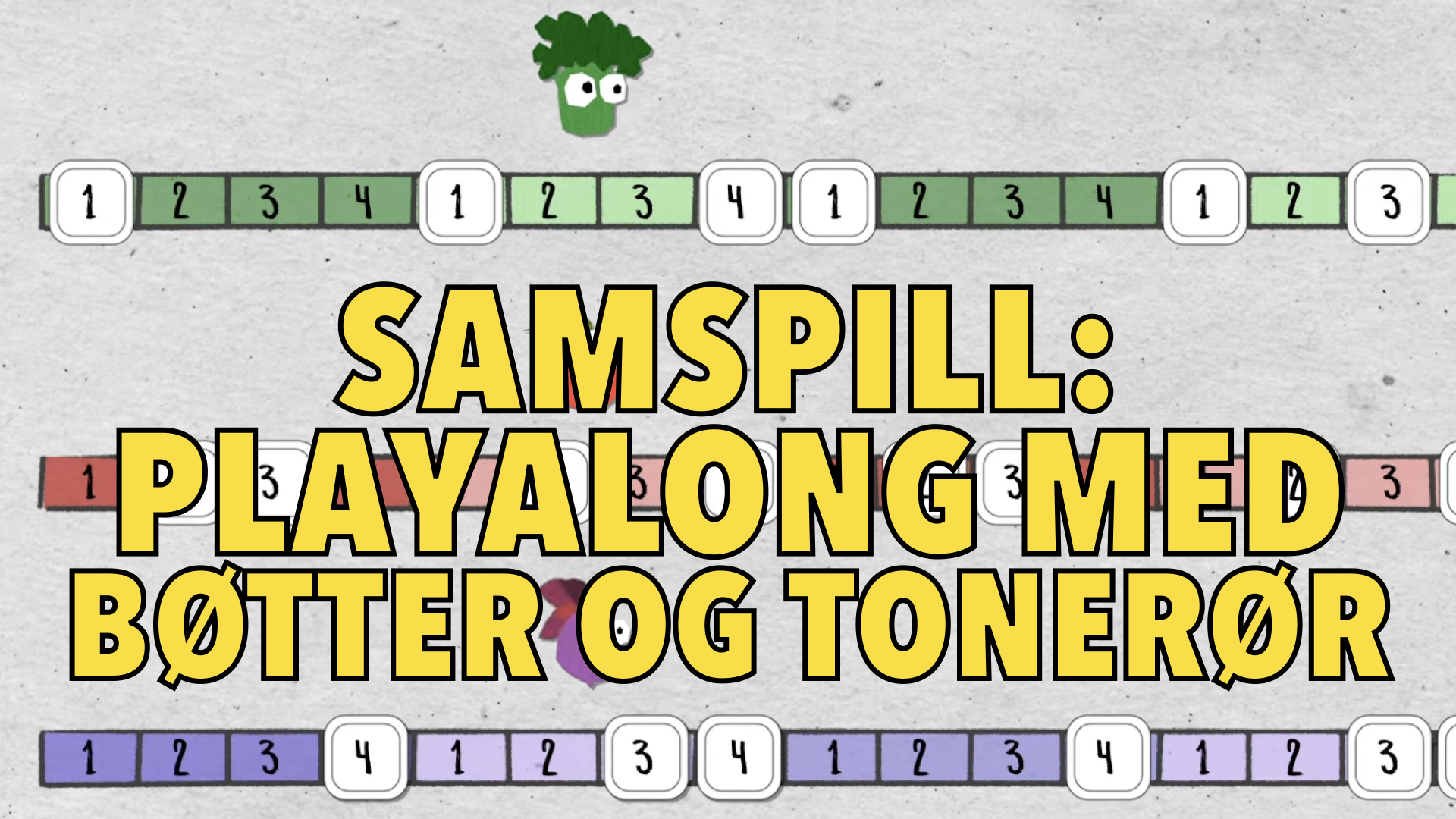 Samspill: Playalong med bøtter og tonerør